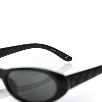 Chanel Lambskin Quilted CC Sunglasses 5129-Q Black 7 of 9