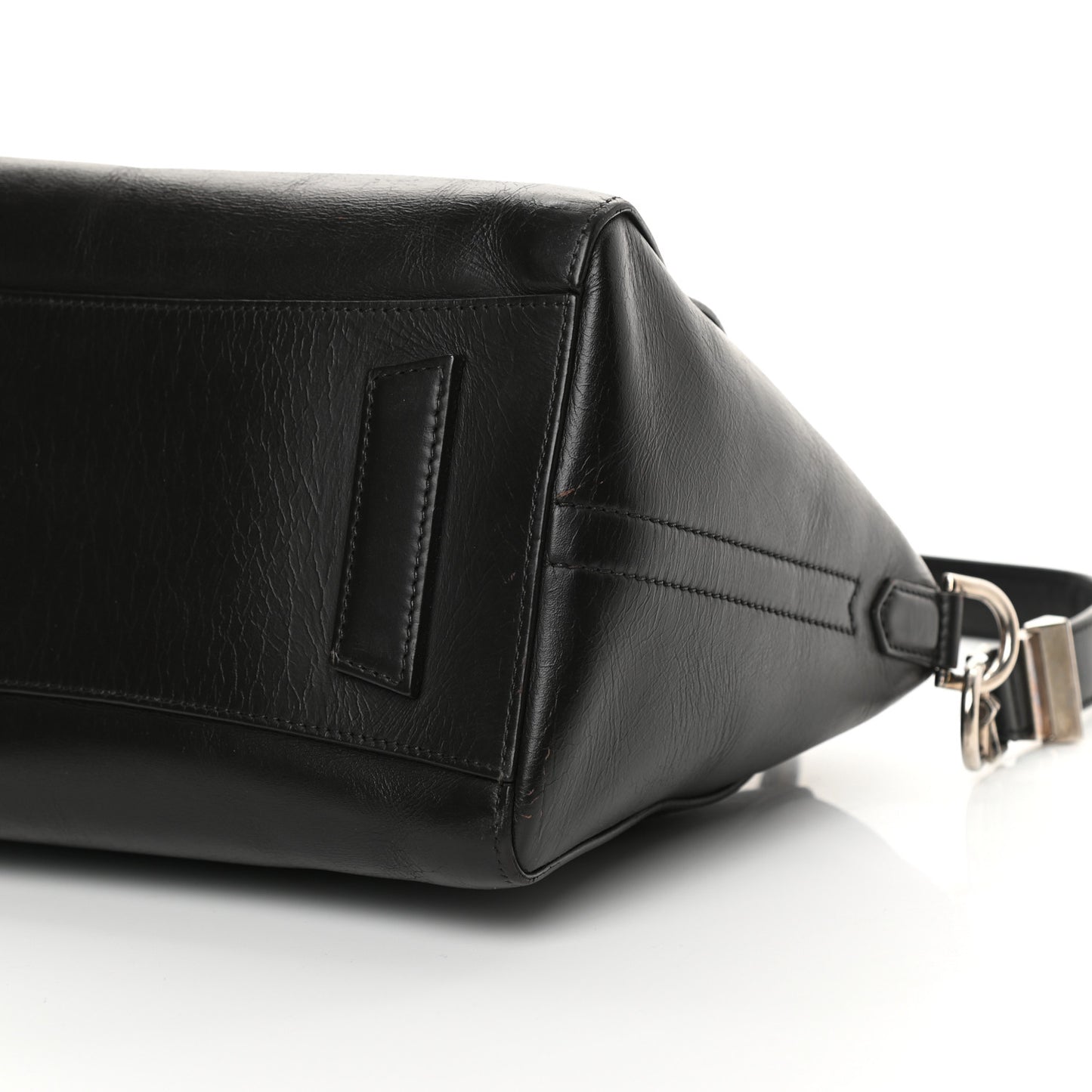 Calfskin Medium Bi-Color Antigona Black Brown