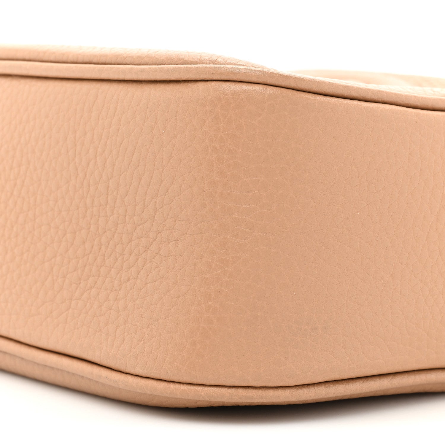 Gucci Pebbled Calfskin Small Soho Disco Bag Camelia 8 of 10