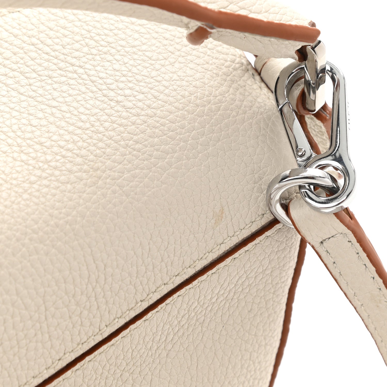 Loewe Calfskin Mini Puzzle Bag Soft White 10 of 10