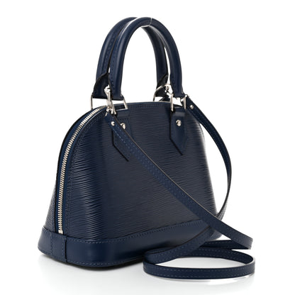 Louis Vuitton Epi Alma BB Indigo 3 of 9