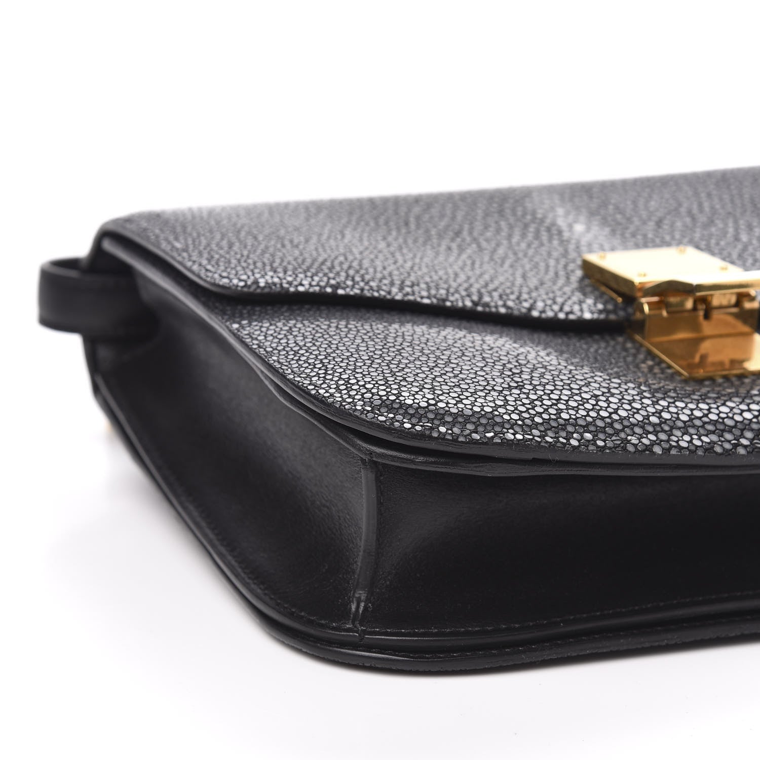 Celine Stingray Medium Classic Box Flap Bag Navy 7 of 10