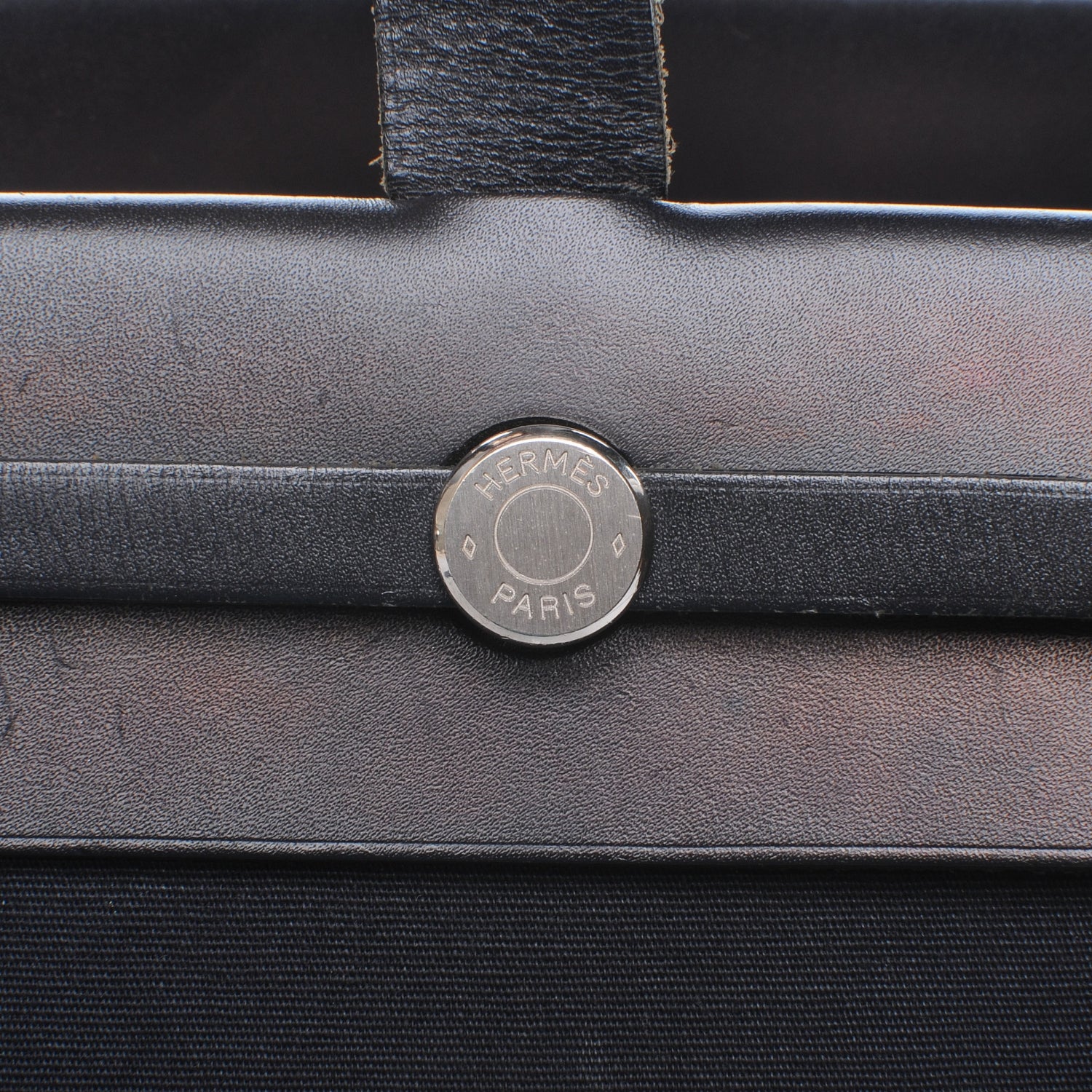 Hermes Toile Herbag Cabas Black 5 of 9