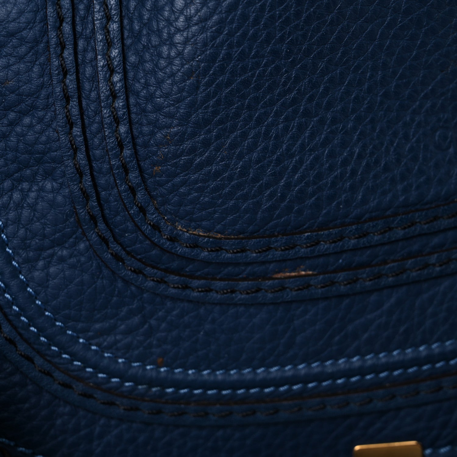 Chloe Calfskin Medium Marcie Satchel Navy 15 of 23
