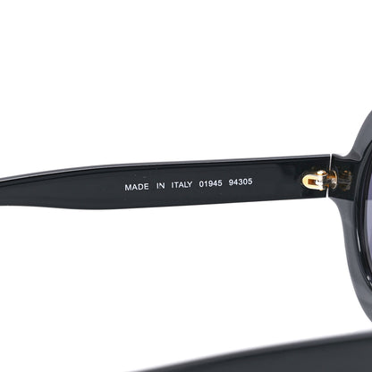 Chanel Round 01945 94305 Sunglasses Black White 5 of 6