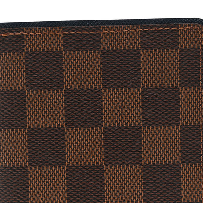 Louis Vuitton Damier Ebene Brazza Wallet Blue 10 of 12