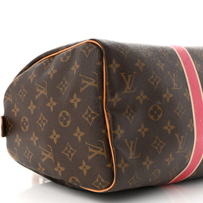 Louis Vuitton Monogram My LV Heritage Speedy 30 Fuchsia Ivory 9 of 13