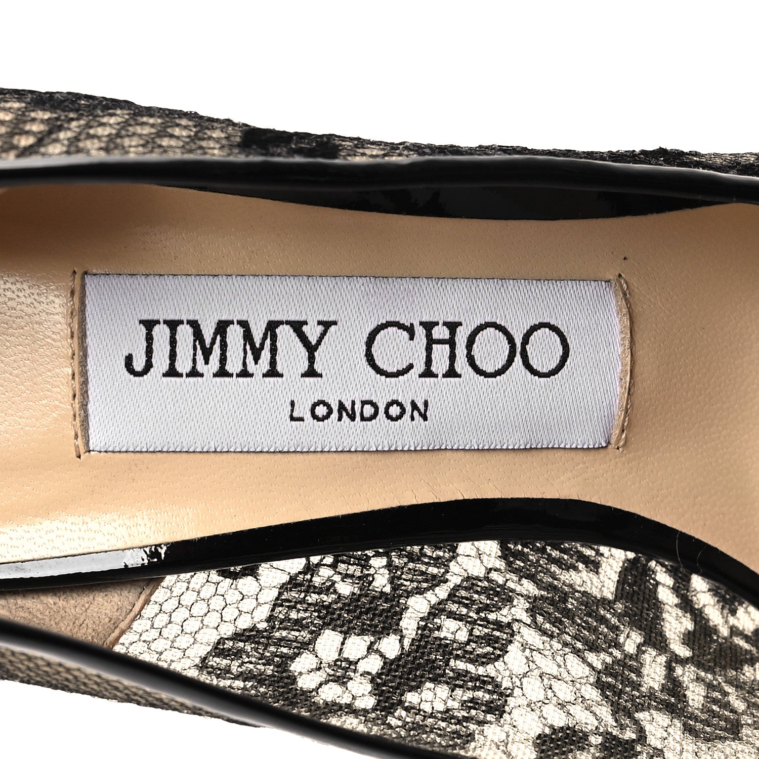 Jimmy Choo Lace Romy 100 Pumps 36 Black 7 of 9