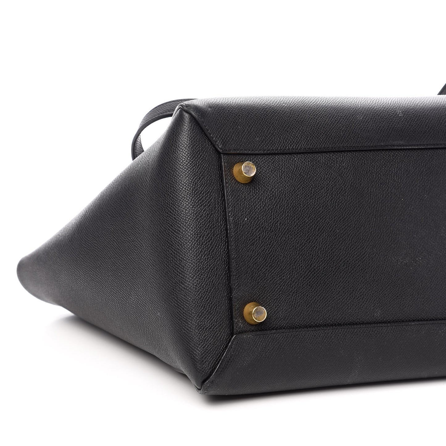 Grained Calfskin Mini Belt Bag Black