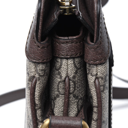 Gucci GG Supreme Monogram Web Medium Ophidia Shoulder Bag Beige New Acero 30 of 33