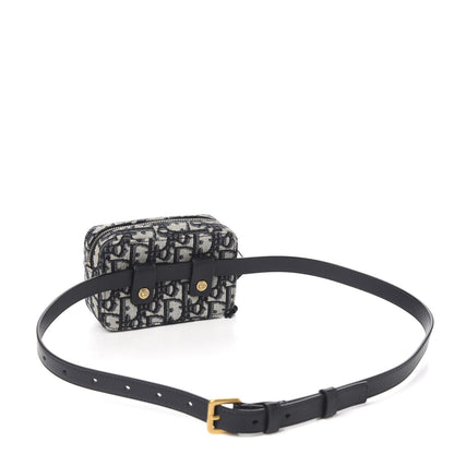 Christian Dior Oblique Belt Pouch Blue 2 of 9