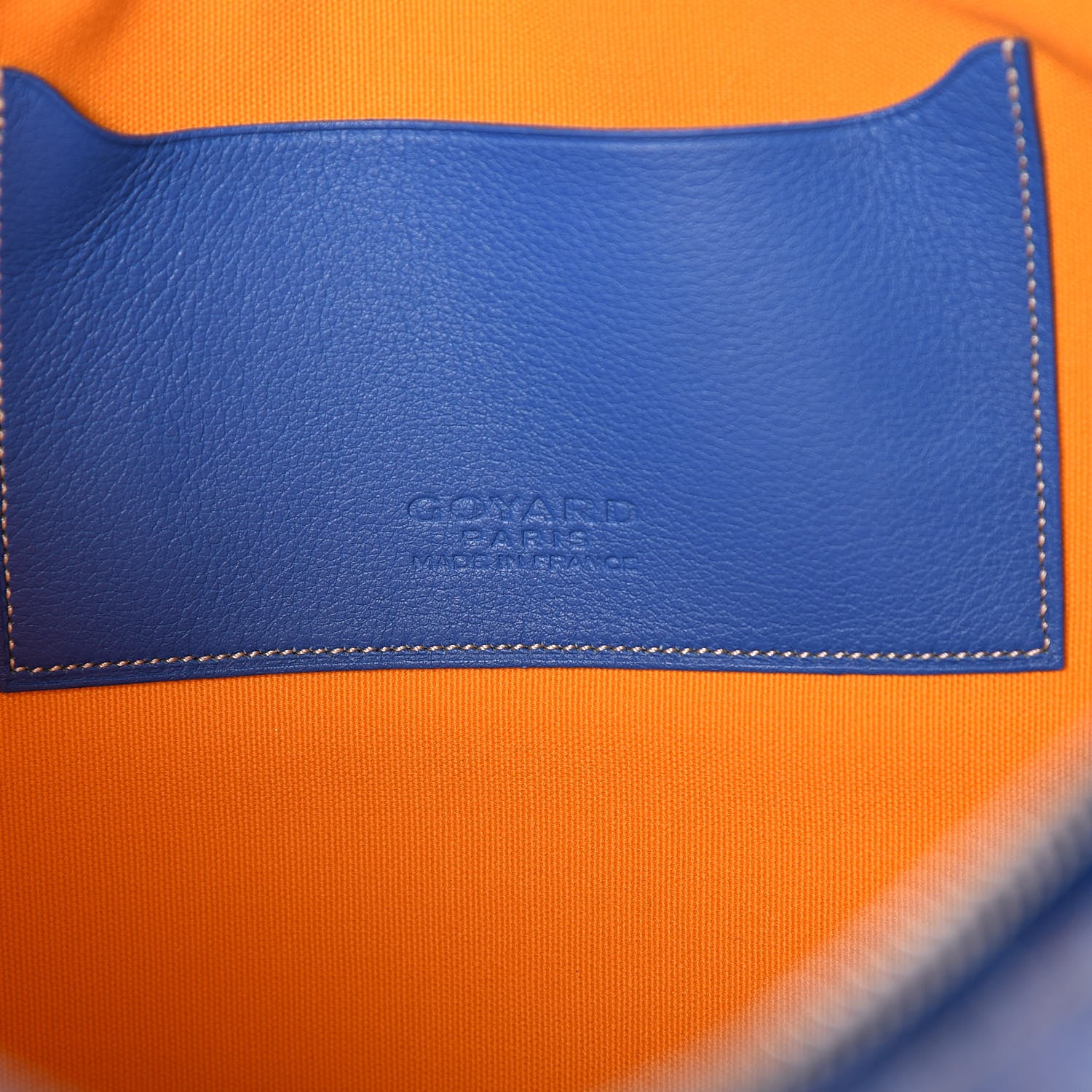 Goyard Goyardine Senat Pochette MM Sky Blue 6 of 9