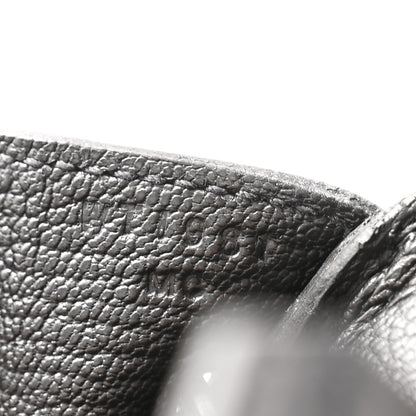 Hermes Togo Matte Alligator Birkin Touch 25 Black 7 of 10