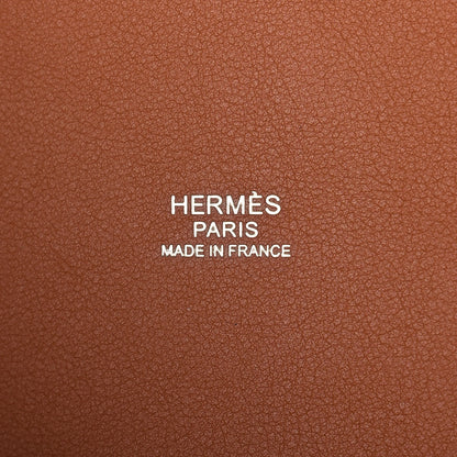 Hermes Feutre Swift Picotin Lock 18 PM Gris Clair Gold 6 of 10