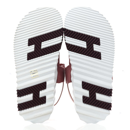 Hermes Parachute Fabric Calfskin Electric Sandals 40 Rose Rose Opaline 5 of 8