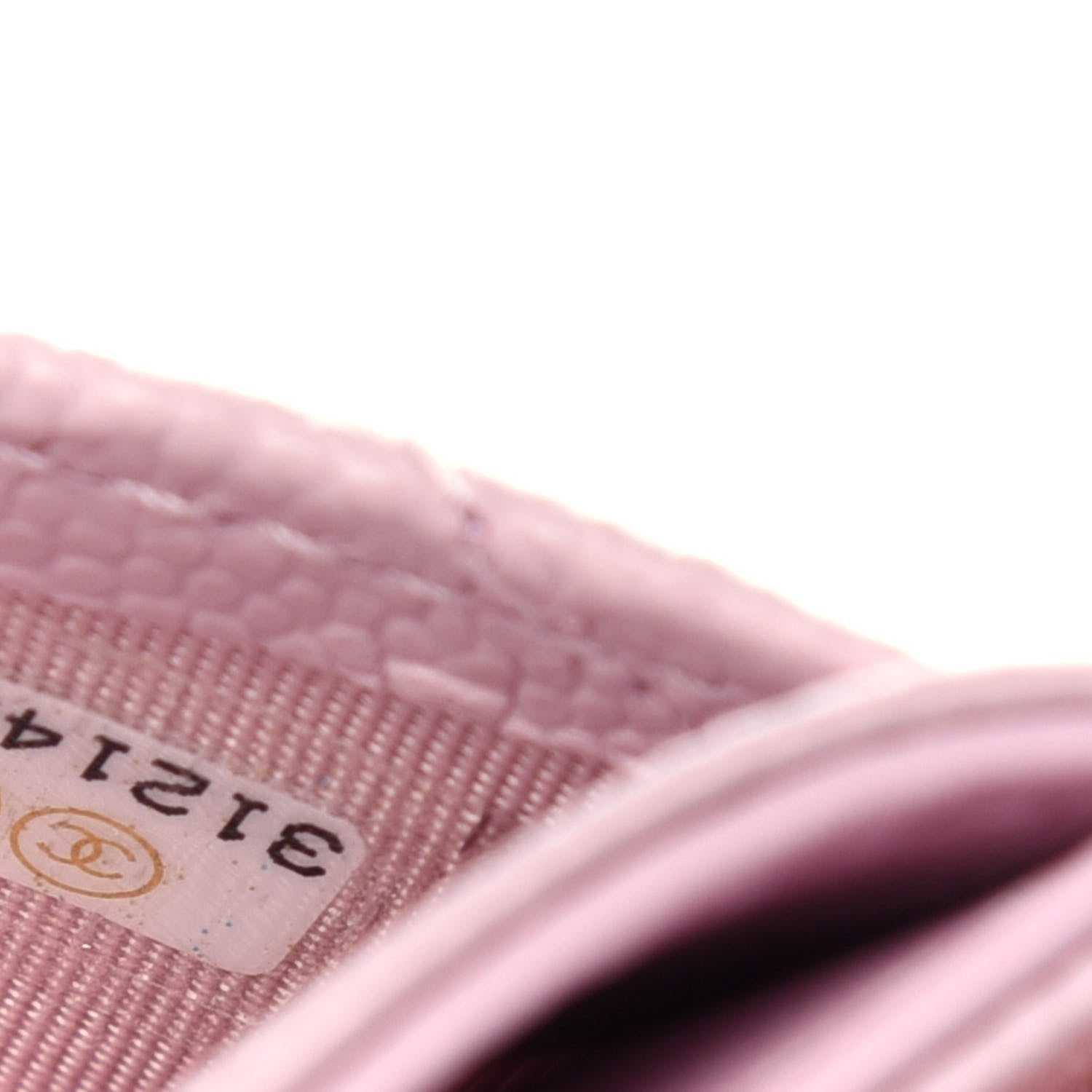 Chanel Caviar Quilted Card Holder Light Pink 8 of 9