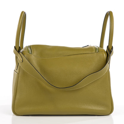 Hermes Taurillon Clemence Lindy 30 Vert Chartreuse 5 of 19