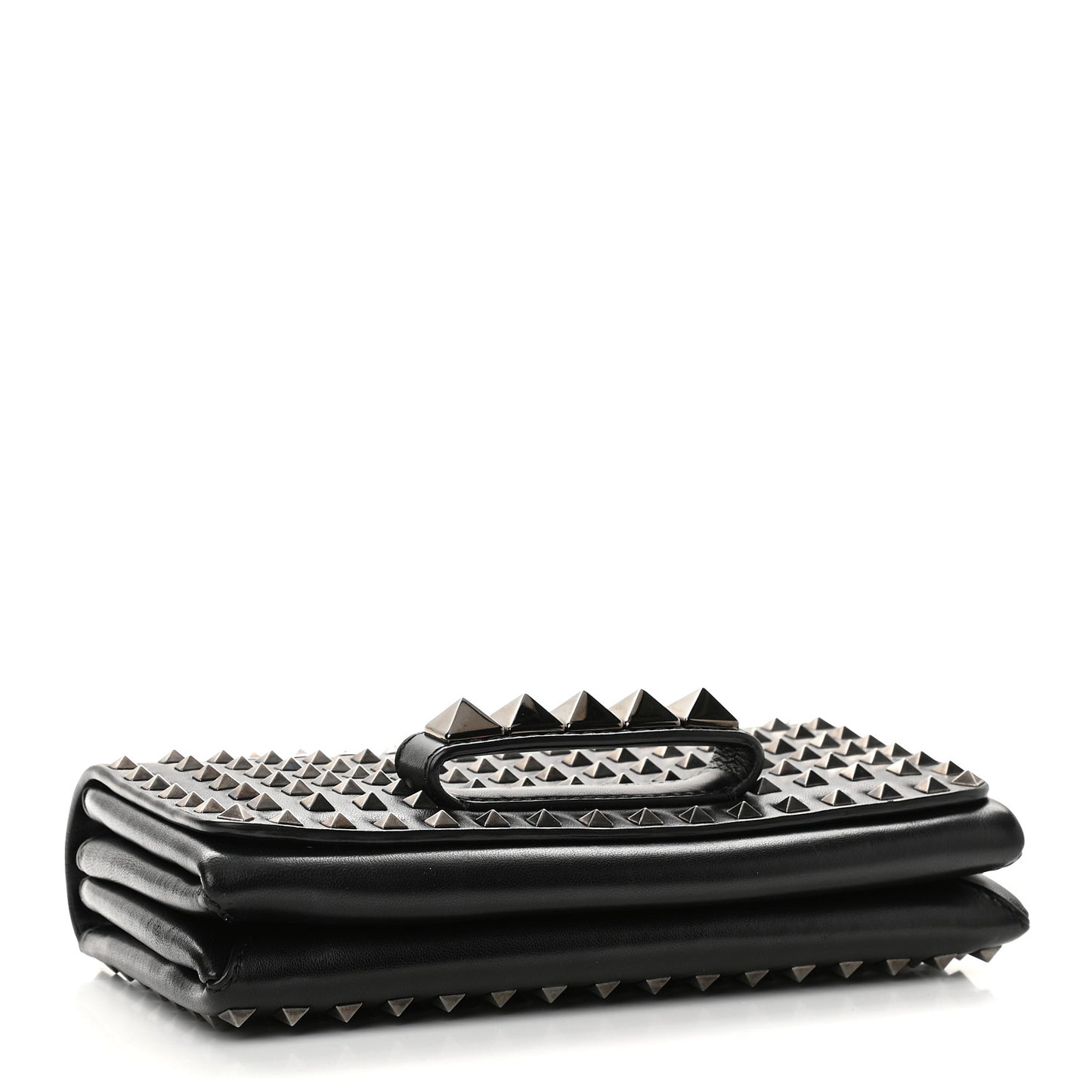 Vitello Rockstud All Over Va Va Voom Flap Bag Black