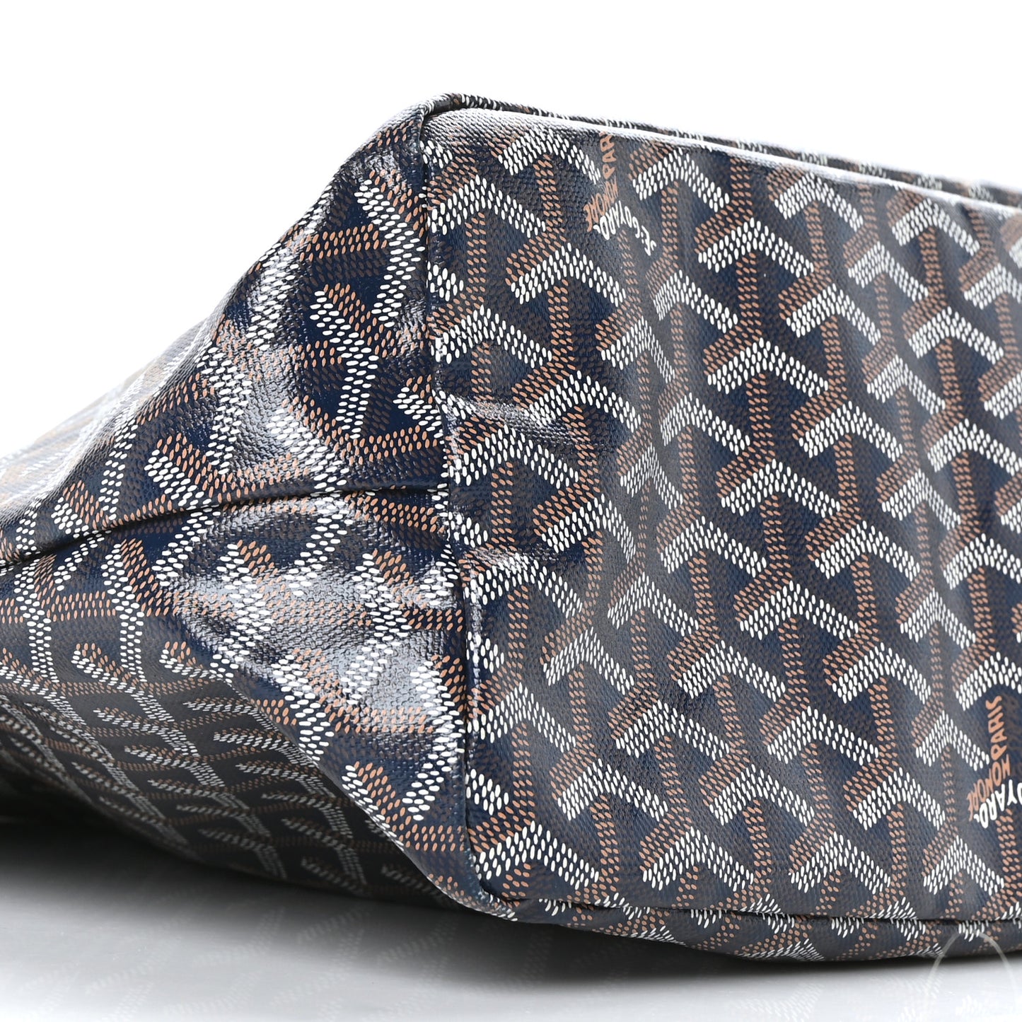 Goyardine Boheme Hobo Navy Blue