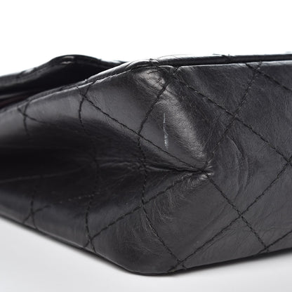 Chanel Aged Calfskin Quilted 2.55 Reissue 226 Flap Black 9 of 9