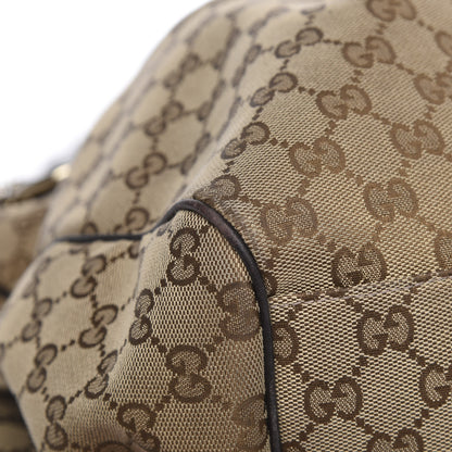 Gucci Monogram Large Sukey Tote Dark Brown 9 of 20