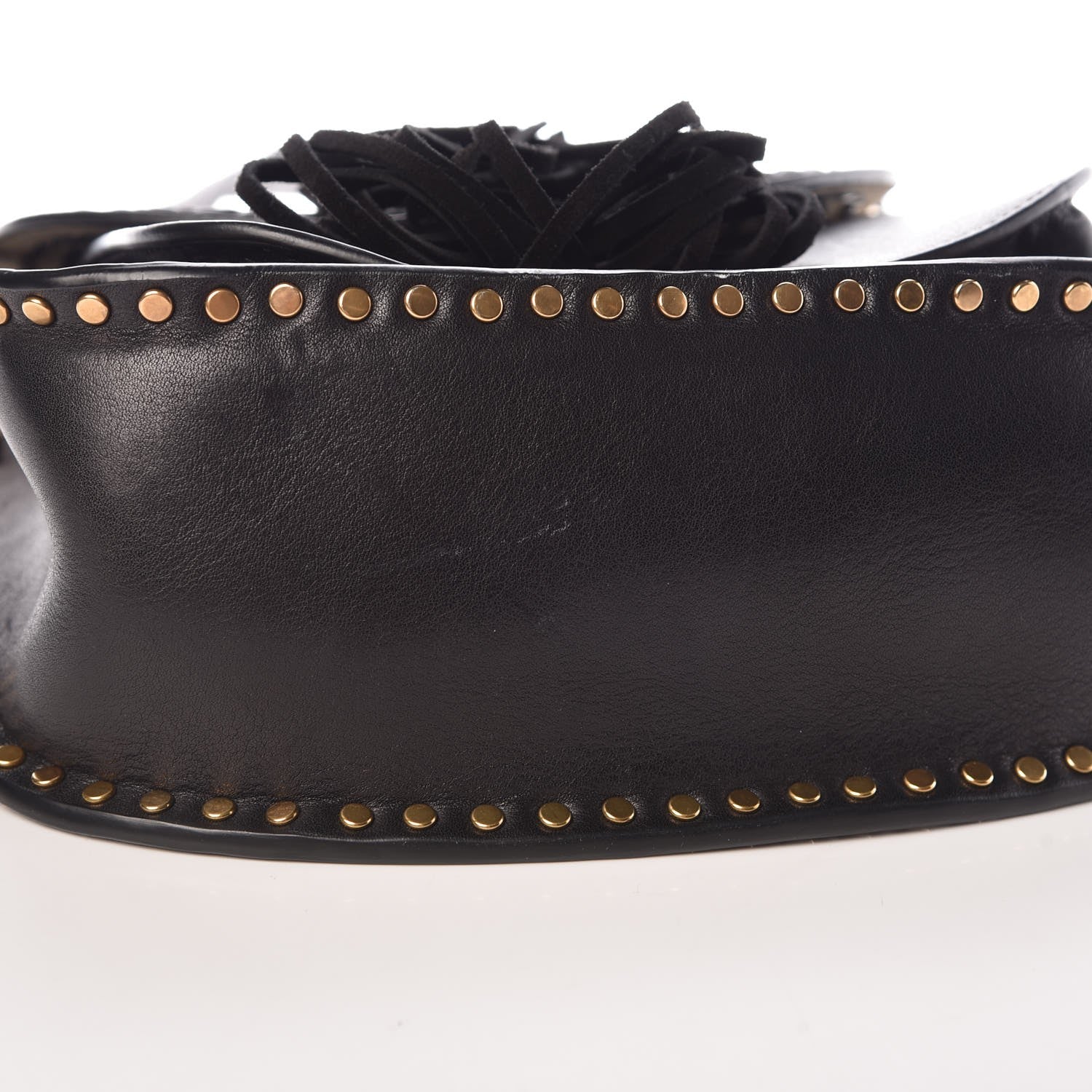 Chloe Calfskin Braided Small Hudson Shoulder Bag Black 10 of 12