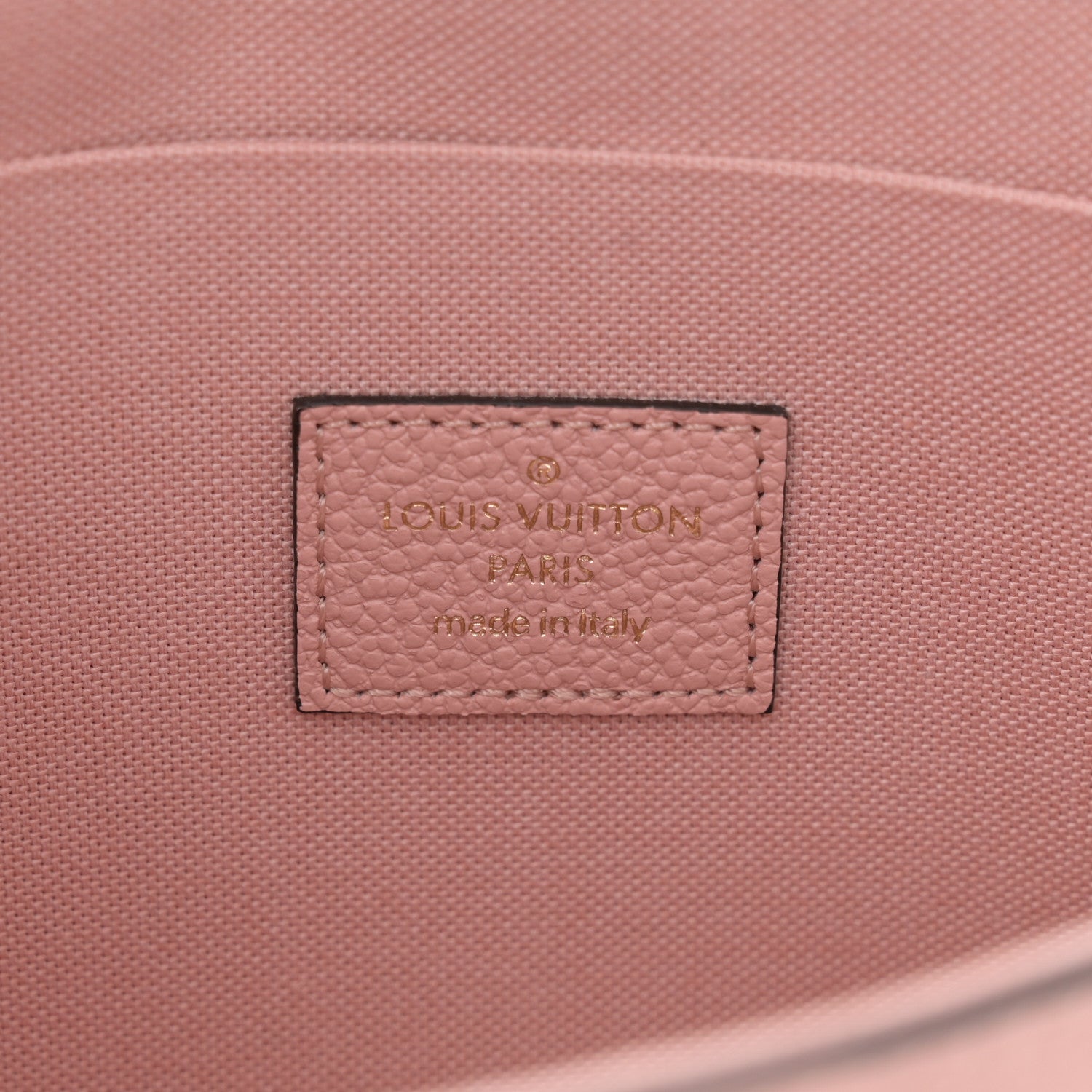 Louis Vuitton Empreinte Pochette Felicie Chain Wallet Rose Poudre 7 of 9
