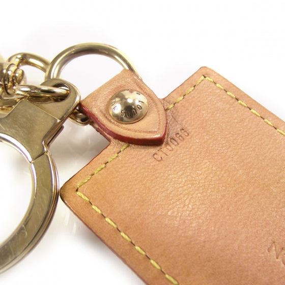 Louis Vuitton Logo Leather Key Chain Holder 5 of 6