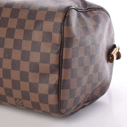Louis Vuitton Damier Ebene Speedy 30 9 of 9