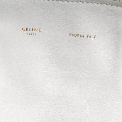 Celine Lambskin Vertical Bi-Cabas Blue White 5 of 9