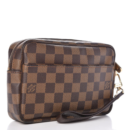 Louis Vuitton Damier Ebene Pochette Billets Macao 3 of 14