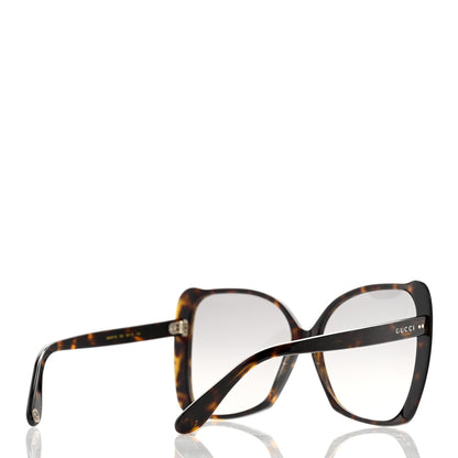 Gucci Acetate Oversize Square Frame GG0471S Sunglasses Tortoise 4 of 9