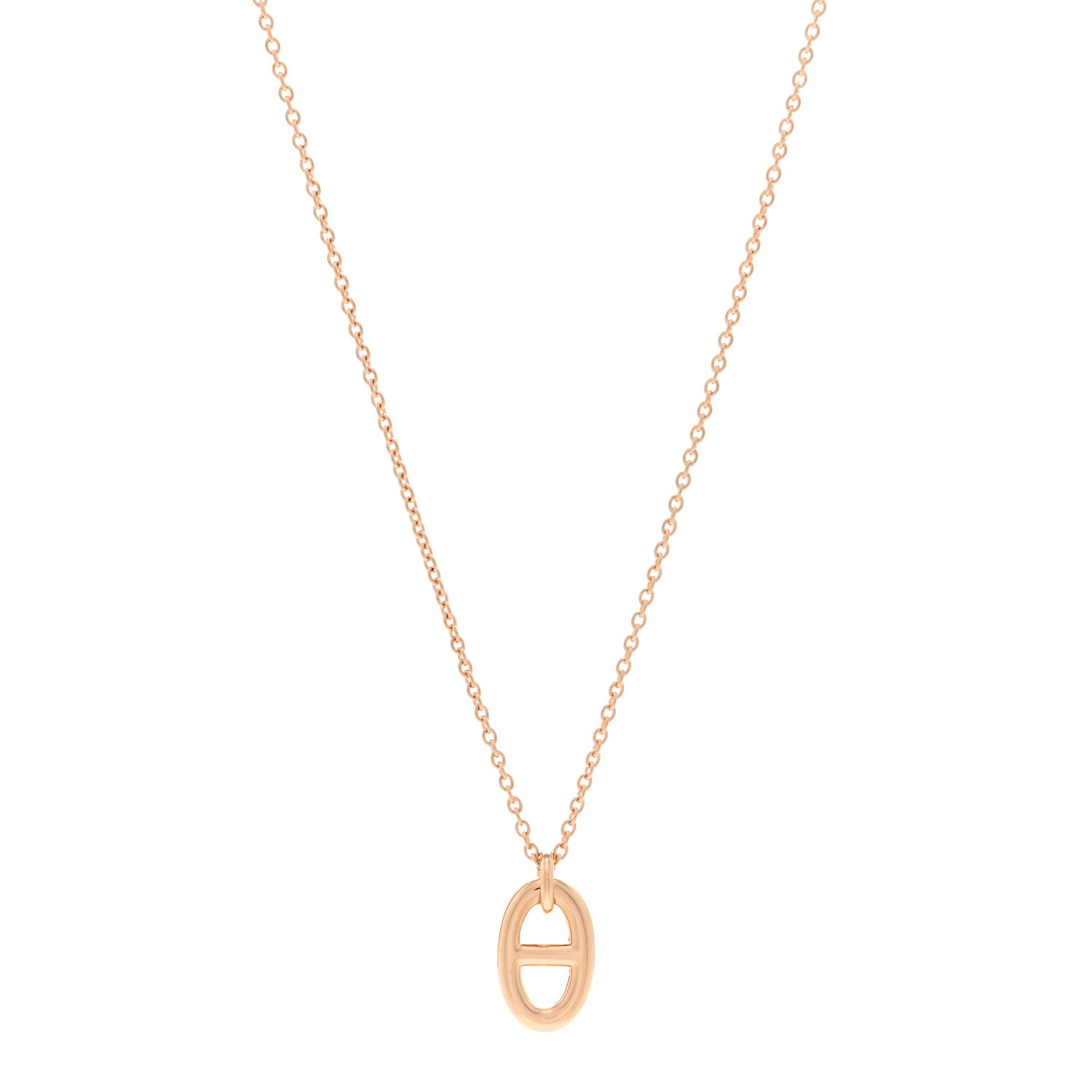Hermes 18K Rose Gold PM Farandole Pendant Necklace 1 of 4