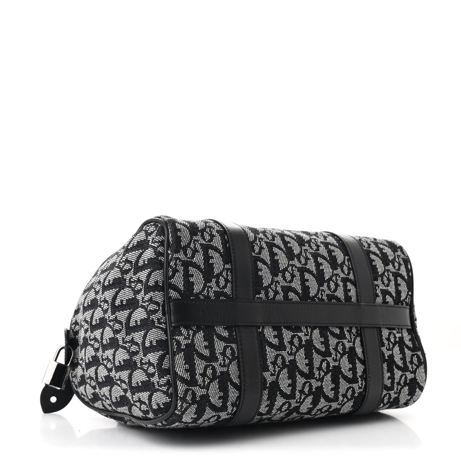 Christian Dior Monogram Boston Black 4 of 11