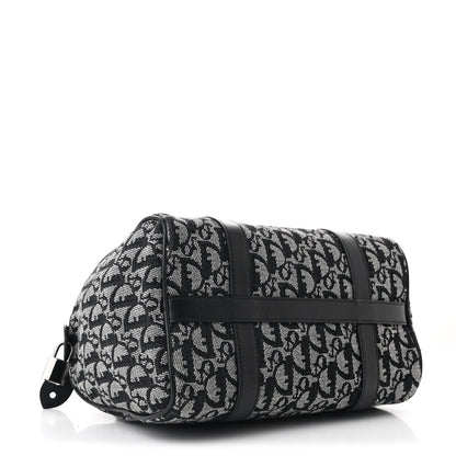 Christian Dior Monogram Boston Black 4 of 11