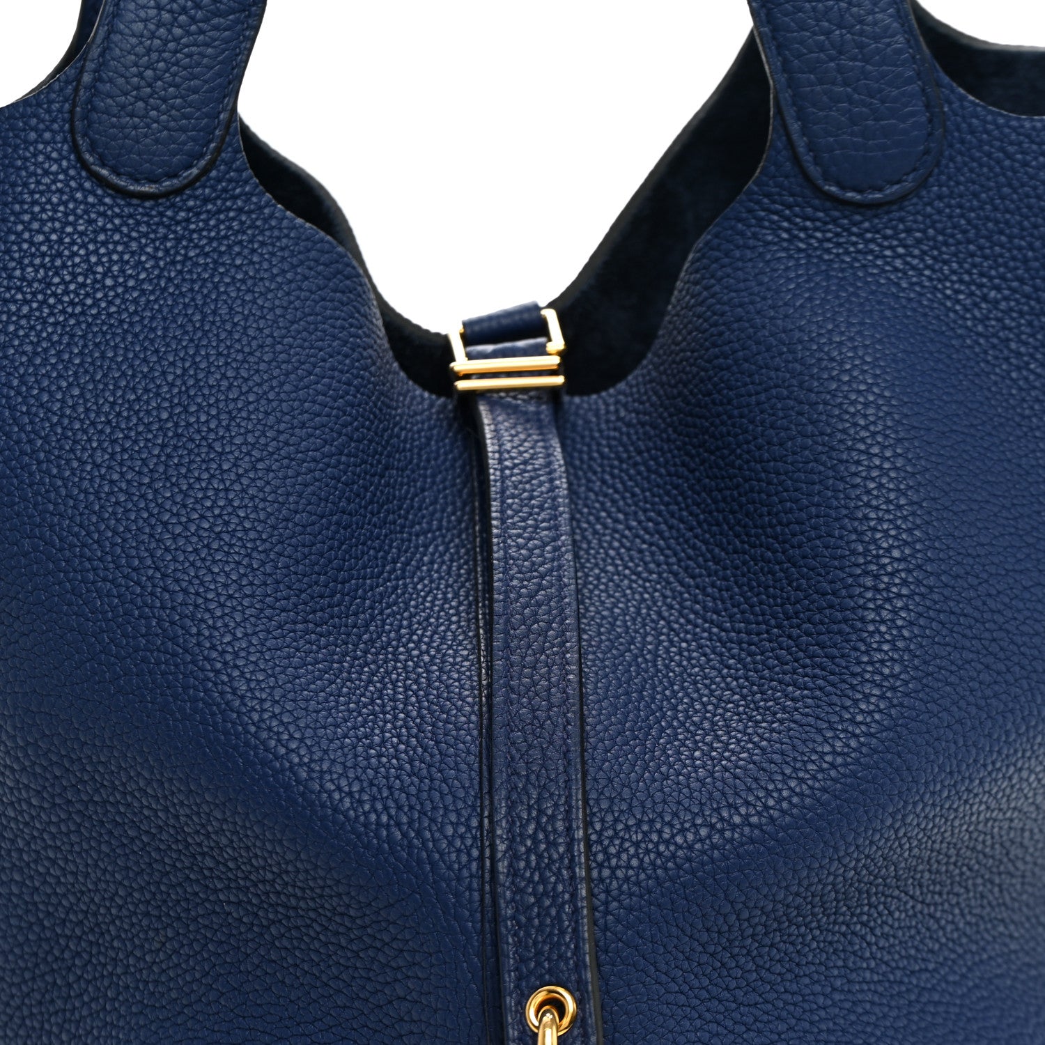 Hermes Taurillon Maurice Picotin Lock 22 MM Bleu Saphir 8 of 10