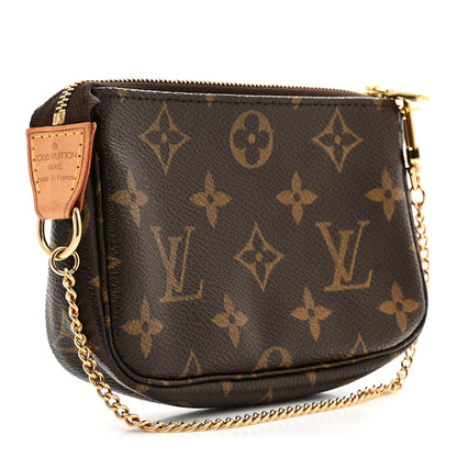 Louis Vuitton Monogram Complice Trunks and Bags Mini Pochette Accessories Beige 3 of 7