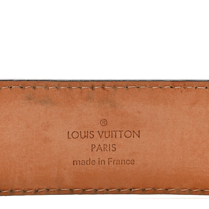 Louis Vuitton Damier Ebene Riveted Belt 85 34 3 of 7