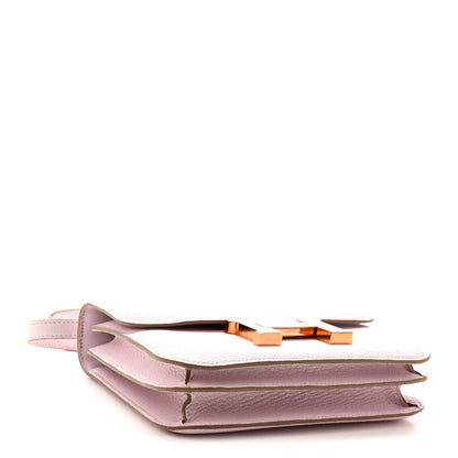 Hermes Chevre Mysore Constance 18 Mauve Pale 4 of 12