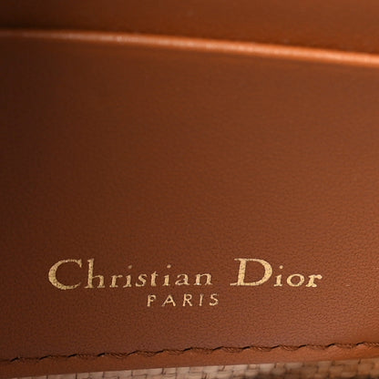 Christian Dior Raffia Macro Cannage Miss Caro Pouch With Chain Natural 6 of 9