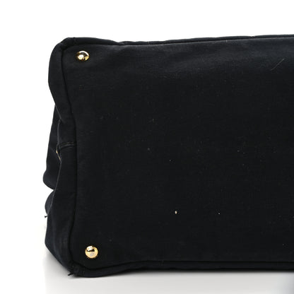 Prada Canapa Logo Tote Black 10 of 15