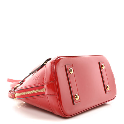 Louis Vuitton Vernis Alma BB Cherry 4 of 11