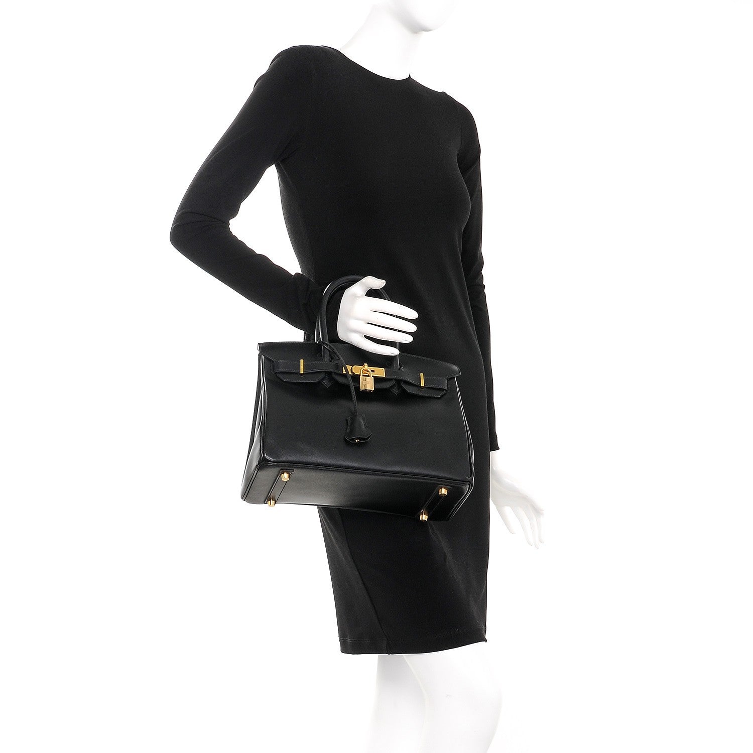Hermes Box Birkin 30 Black 2 of 13