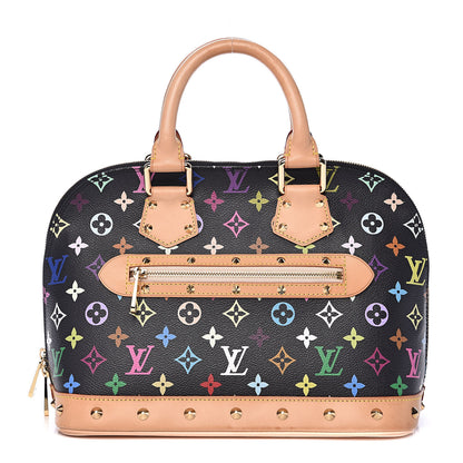 Louis Vuitton Monogram Multicolor Alma Black 1 of 13