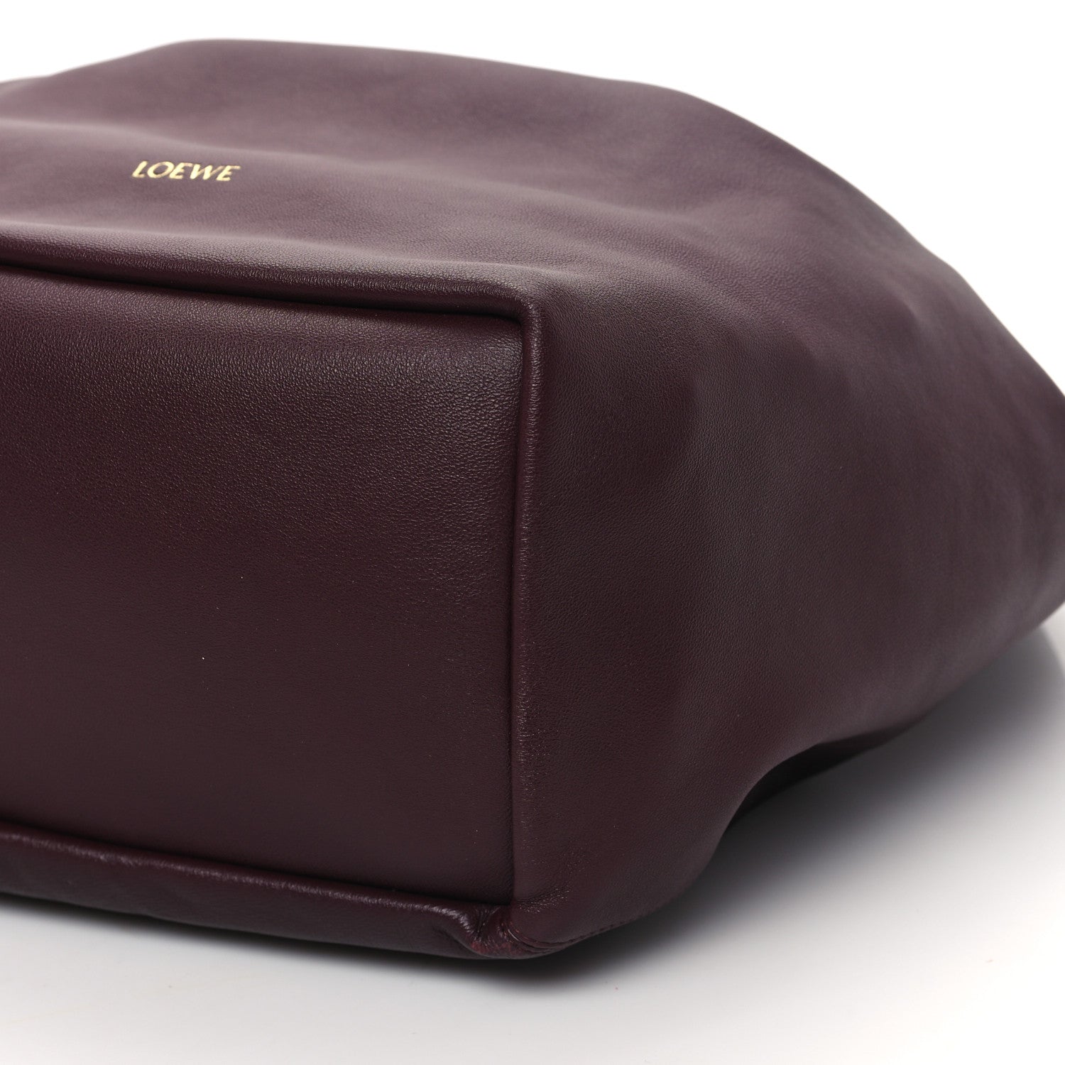 Loewe Buttery Nappa Lambskin Medium Squeeze Bag Dark Burgundy 9 of 10
