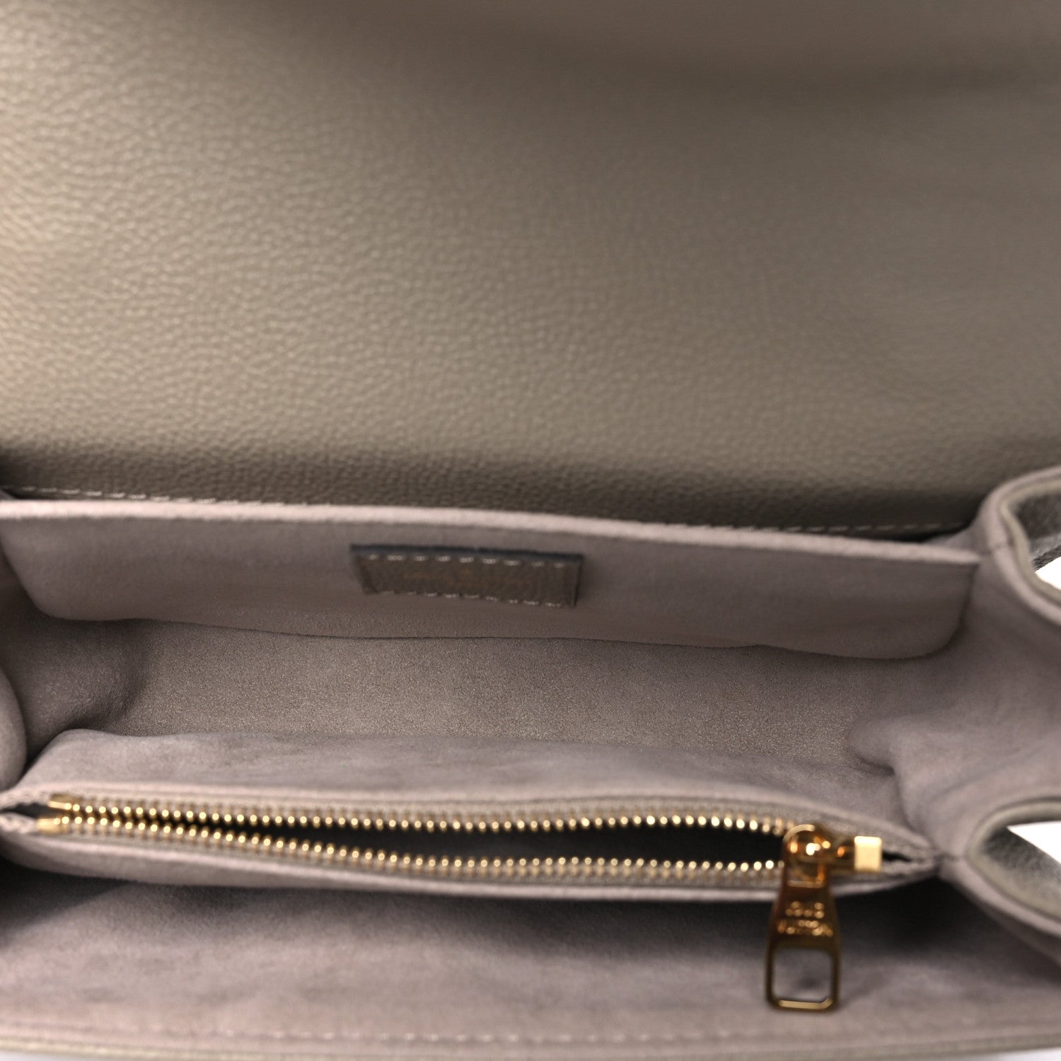 Louis Vuitton Empreinte Monogram Giant Pochette Metis East West Tourterelle Creme 5 of 10