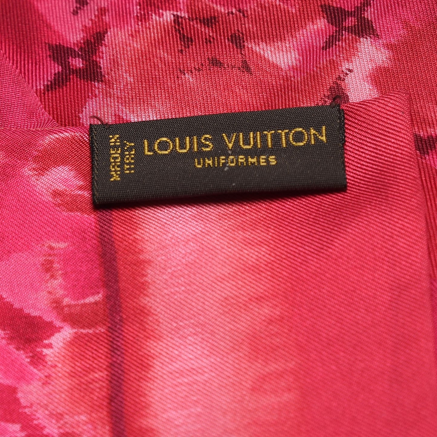 Silk Monogram Ikat Summer Bandeau Rose Indien