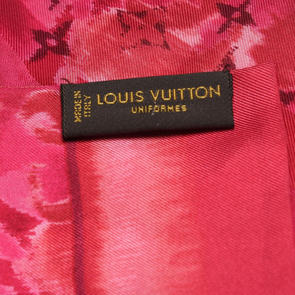 Louis Vuitton Silk Monogram Ikat Summer Bandeau Rose Indien 3 of 3