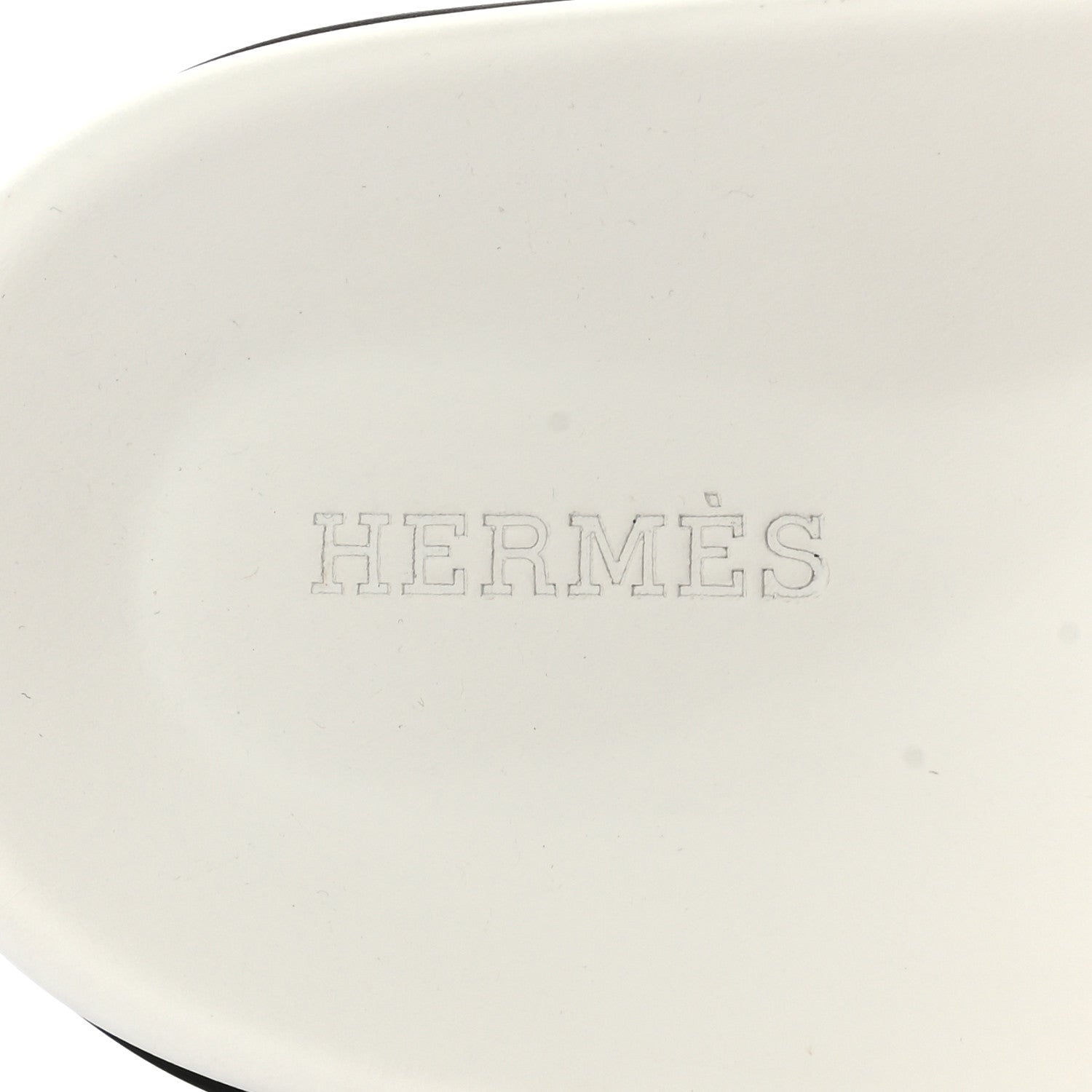 Hermes Calfskin Womens Chypre Sandals 40 White 7 of 10