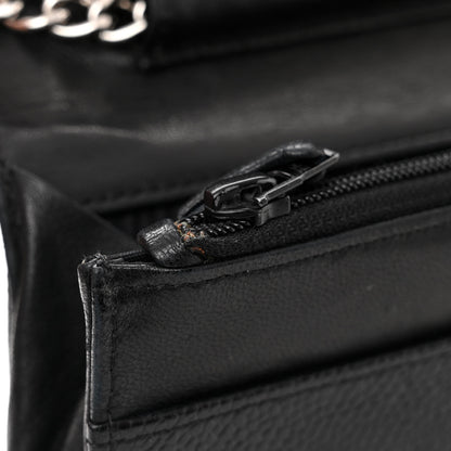 Chanel Caviar Timeless CC Wallet On Chain WOC Black 12 of 12